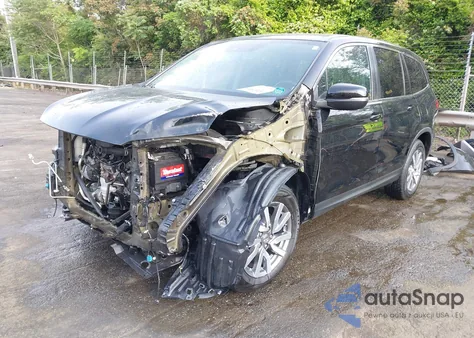 2019 Honda Pilot Ex-L from USA, damaged, VIN 5FNYF5H52KB041345